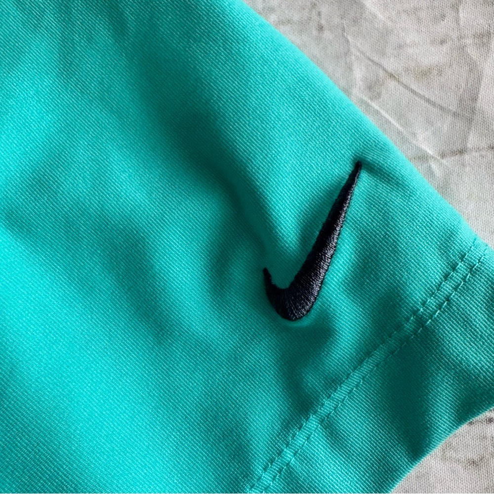 Nike Golf Dri-Fit‎ Polo Shirt XL Teal Paradise Valley Logo Performance - Picture 4 of 14
